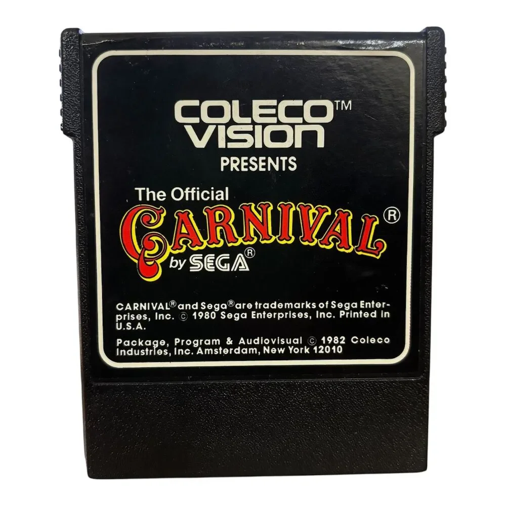 Carnival By Sega - ColecoVision - Cartridge Only - Tested & Works